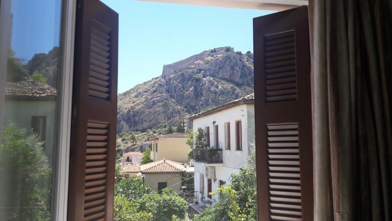 Aggeliki Apartments Nafplio Bagian luar foto