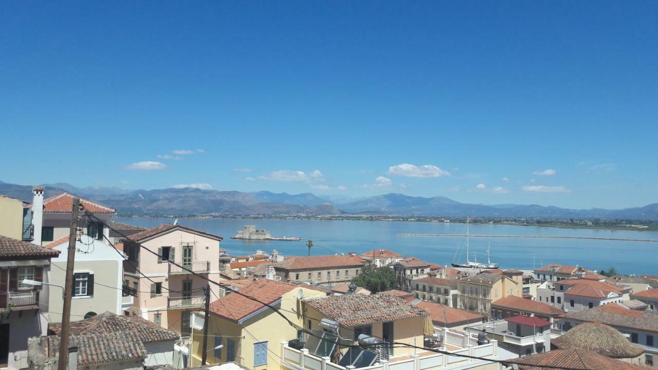 Aggeliki Apartments Nafplio Bagian luar foto
